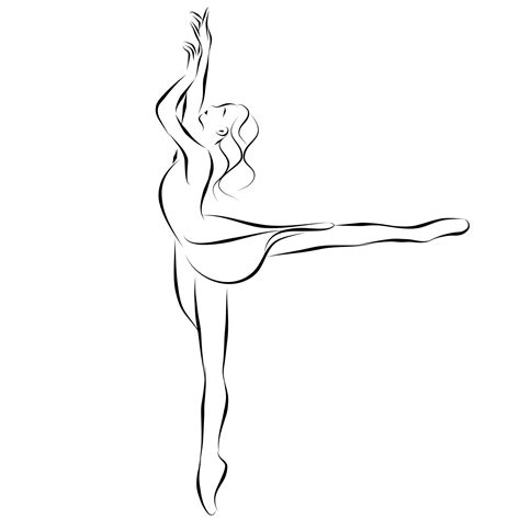 ballet dancer sketch